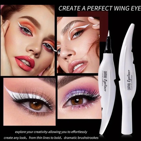 Silky Smooth Precision Application White Eyeliner Pen, Rich Color & Quick Dry - Picture 5 of 6